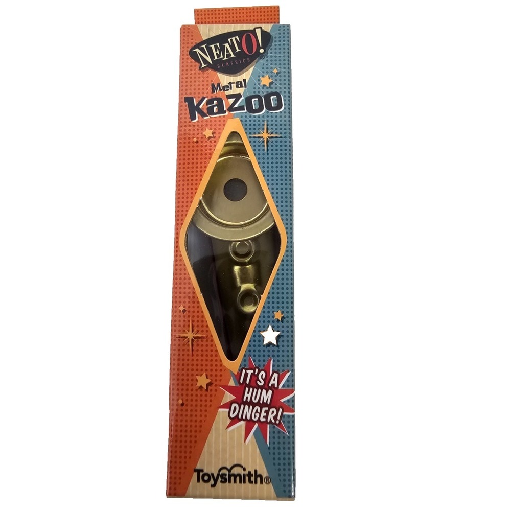 Neato! Metal‎ Kazoo by Toysmith, musical instrument-band instrument